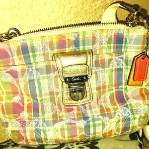 Coach Poppy Madras Purse